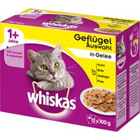 Whiskas 1+ años 24 x 100 g en bolsitas - Selección de aves en gelatina
Whiskas 1+ años 24 x 100 g en bolsitas - Selección de aves en gelatina