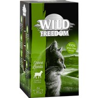 Wild Freedom Adult 24 x 85 g en tarrinas para gatos ¡con descuento! - Green Lands - Cordero y pollo
Wild Freedom Adult 24 x 85 g en tarrinas para gatos ¡con descuento! - Green Lands - Cordero y pollo