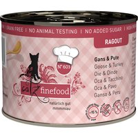 catz finefood Ragout 6 x 190 g - No.603 Ganso y Pavo
catz finefood Ragout 6 x 190 g - No.603 Ganso y Pavo