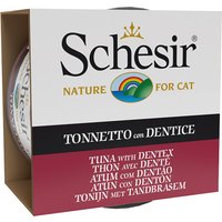 Schesir Atún en gelatina 6 x 85 g - Atún con dentón 
Schesir Atún en gelatina 6 x 85 g - Atún con dentón