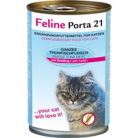 Feline Porta 21 comida para gatos 6 x 400 g - Atún con espadín
Feline Porta 21 comida para gatos 6 x 400 g - Atún con espadín