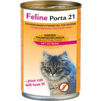 Feline Porta 21 comida para gatos 6 x 400 g - Atún con surimi
Feline Porta 21 comida para gatos 6 x 400 g - Atún con surimi