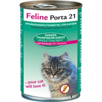 Pack ahorro Feline Porta 21 comida para gatos 12 x 400 g - Atún con algas marinas
Pack ahorro Feline Porta 21 comida para gatos 12 x 400 g - Atún con algas marinas