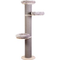 Poste Rascador Natural Paradise Jasmine XXL para gatos - Gris claro 
Poste Rascador Natural Paradise Jasmine XXL para gatos - Gris claro