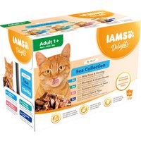 IAMS Delights 96 x 85 g - Megapack Ahorro - Mezcla del mar en gelatina
IAMS Delights 96 x 85 g - Megapack Ahorro - Mezcla del mar en gelatina