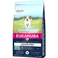 Eukanuba Grain Free Adult razas pequeñas y medianas con salmón - 2 x 3 kg
Eukanuba Grain Free Adult razas pequeñas y medianas con salmón - 2 x 3 kg
