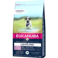 Eukanuba Grain Free Puppy razas grandes con salmón - 3 kg
Eukanuba Grain Free Puppy razas grandes con salmón - 3 kg