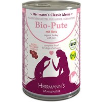 Herrmann's Menú Classic 6 x 400 g - Pavo ecológico con arroz ecológico
Herrmann's Menú Classic 6 x 400 g - Pavo ecológico con arroz ecológico