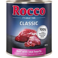 Rocco Classic 24 x 800 g - Vacuno con corazones de ternera
Rocco Classic 24 x 800 g - Vacuno con corazones de ternera