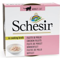 Pack ahorro Schesir consomé 24 x 70 g en latas - Filete de pollo 
Pack ahorro Schesir consomé 24 x 70 g en latas - Filete de pollo