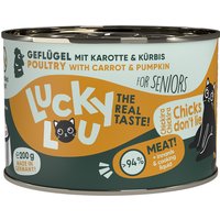 Lucky Lou Senior 6 x 200 g comida húmeda para gatos - Ave
Lucky Lou Senior 6 x 200 g comida húmeda para gatos - Ave
