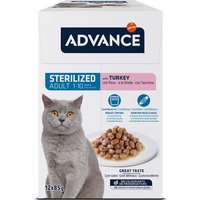 Advance Feline Sterilized con pavo comida húmeda para gatos - 24 x 85 g
Advance Feline Sterilized con pavo comida húmeda para gatos - 24 x 85 g