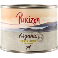 Purizon Organic 6 x 200 g comida ecológica para perros - Pollo y ganso con calabaza
Purizon Organic 6 x 200 g comida ecológica para perros - Pollo y ganso con calabaza