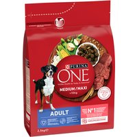 PURINA ONE Medium/Maxi Adult vacuno y arroz - 2 x 2,5 kg
PURINA ONE Medium/Maxi Adult vacuno y arroz - 2 x 2,5 kg