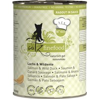 catz finefood ragout 6 x 380 g - Nº 605 Salmón y pato salvaje
catz finefood ragout 6 x 380 g - Nº 605 Salmón y pato salvaje