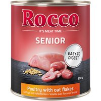 Rocco Senior pack ahorro: 24 x 800 g - Ave y copos de avena
Rocco Senior pack ahorro: 24 x 800 g - Ave y copos de avena
