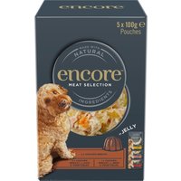 Encore en gelatina en bolsitas 20 x 100 g para perros - Pack ahorro mixto - Selección de carne
Encore en gelatina en bolsitas 20 x 100 g para perros - Pack ahorro mixto - Selección de carne