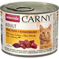 Animonda Carny Adult 12 x 200 g - Pack Ahorro - Vacuno, pollo y corazón de pato
Animonda Carny Adult 12 x 200 g - Pack Ahorro - Vacuno, pollo y corazón de pato