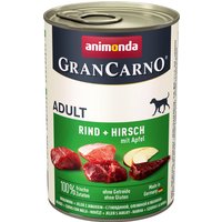 Animonda GranCarno Original Adult 6 x 400 g - Vacuno y ciervo con manzana
Animonda GranCarno Original Adult 6 x 400 g - Vacuno y ciervo con manzana