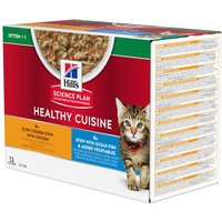 Hill's Science Plan Kitten Healthy Cuisine con pollo y pescado para gatos - 12 x 80 g
Hill's Science Plan Kitten Healthy Cuisine con pollo y pescado para gatos - 12 x 80 g