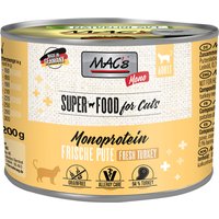 MAC's Mono Sensitive 6 x 200 g en latas para gatos - Pavo 
MAC's Mono Sensitive 6 x 200 g en latas para gatos - Pavo