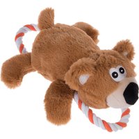 Oso de peluche con cuerda para perros - Longitud: 27 cm
Oso de peluche con cuerda para perros - Longitud: 27 cm