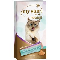 My Star is a Foodie Creamy Snack - Pack de prueba mixto - 24 x 15 g
My Star is a Foodie Creamy Snack - Pack de prueba mixto - 24 x 15 g