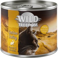 Wild Freedom comida húmeda para gatos 1 x 200 g - lata única - Golden Valley - Conejo y pollo
Wild Freedom comida húmeda para gatos 1 x 200 g - lata única - Golden Valley - Conejo y pollo