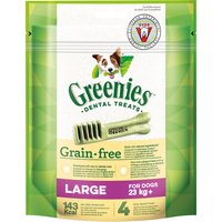 Greenies snacks dentales sin cereales para perros 170 g - Large 170 g (4 uds.)
Greenies snacks dentales sin cereales para perros 170 g - Large 170 g (4 uds.)