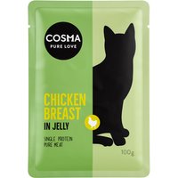 Cosma Original en bolsitas 6 x 100 g - Pechuga de pollo 
Cosma Original en bolsitas 6 x 100 g - Pechuga de pollo