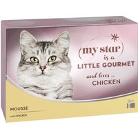 My Star Mousse Gourmet en latas 12 x 85 g para gatos - Pollo
My Star Mousse Gourmet en latas 12 x 85 g para gatos - Pollo