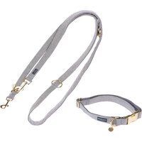 Set de collar y correa Nomad Tales Calma color piedra - Talla XS y correa de 120 cm
Set de collar y correa Nomad Tales Calma color piedra - Talla XS y correa de 120 cm