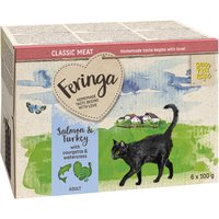 Feringa en tarrinas 6 x 100 g - Salmón y pavo - 24 x 100 g
Feringa en tarrinas 6 x 100 g - Salmón y pavo - 24 x 100 g