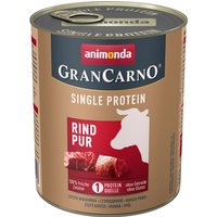 Animonda GranCarno Adult Single Protein 6 x 800 g - Vacuno puro
Animonda GranCarno Adult Single Protein 6 x 800 g - Vacuno puro