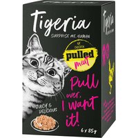 Tigeria Pulled Meat 24 x 85 g comida húmeda para gatos - Pollo
Tigeria Pulled Meat 24 x 85 g comida húmeda para gatos - Pollo