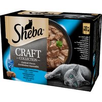 Sheba Craft Collection 48 x 85 g en sobres comida húmeda para gatos - Selección de pescados en salsa
Sheba Craft Collection 48 x 85 g en sobres comida húmeda para gatos - Selección de pescados en salsa