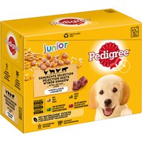 Multipack Pedigree Junior bolsitas - Mix 4 variedades 12 x 100 g 
Multipack Pedigree Junior bolsitas - Mix 4 variedades 12 x 100 g