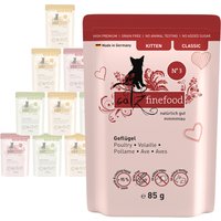 catz finefood Gatito comida húmeda Multipack 12 x 85 g - Mezcla (3 variedades)
catz finefood Gatito comida húmeda Multipack 12 x 85 g - Mezcla (3 variedades)