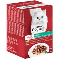 Gourmet Mon Petit en sobres 6 x 50 g - Duetti Carne y Pescado
Gourmet Mon Petit en sobres 6 x 50 g - Duetti Carne y Pescado