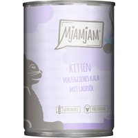 MjAMjAM Kitten 6 x 400 g - exquisita ternera con aceite de salmón
MjAMjAM Kitten 6 x 400 g - exquisita ternera con aceite de salmón