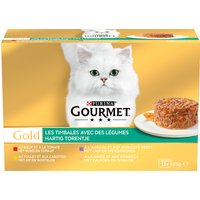 Purina Gourmet Gold 96 x 85 g - Jumbopack - Tartelette - Vacuno, pollo, cordero y pavo con verduras
Purina Gourmet Gold 96 x 85 g - Jumbopack - Tartelette - Vacuno, pollo, cordero y pavo con verduras