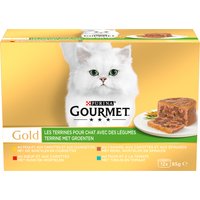 Gourmet Gold Terrine 12 x 85 g - con verduras
Gourmet Gold Terrine 12 x 85 g - con verduras
