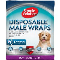 Simple Solution pañal desechable para perros macho - XS: 23 - 35 cm, 12 unidades
Simple Solution pañal desechable para perros macho - XS: 23 - 35 cm, 12 unidades