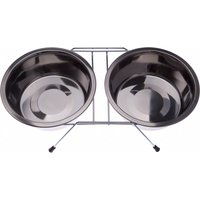 Comedero doble de acero con soporte - 2 x 1,65 l, diámetro 21 cm
Comedero doble de acero con soporte - 2 x 1,65 l, diámetro 21 cm