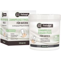 Felisept Finger Pads limpiador dental para gatos - 50 almohadillas
Felisept Finger Pads limpiador dental para gatos - 50 almohadillas