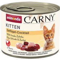 Animonda Carny Kitten 12 x 200 g - Pack Ahorro - Cóctel de ave
Animonda Carny Kitten 12 x 200 g - Pack Ahorro - Cóctel de ave