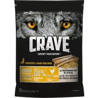 Crave Adult con pollo, tuétano y cereales ancestrales pienso para perros - 1 kg
Crave Adult con pollo, tuétano y cereales ancestrales pienso para perros - 1 kg