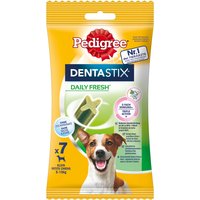 Pedigree Dentastix Fresh frescor diario - Perros pequeños - 7 unidades
Pedigree Dentastix Fresh frescor diario - Perros pequeños - 7 unidades