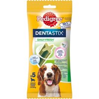 Pedigree Dentastix Fresh frescor diario - Perros medianos - 5 unidades
Pedigree Dentastix Fresh frescor diario - Perros medianos - 5 unidades