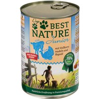 Best Nature Dog Junior 12 x 400 g - Pack Ahorro - Ternera, pavo y pasta
Best Nature Dog Junior 12 x 400 g - Pack Ahorro - Ternera, pavo y pasta